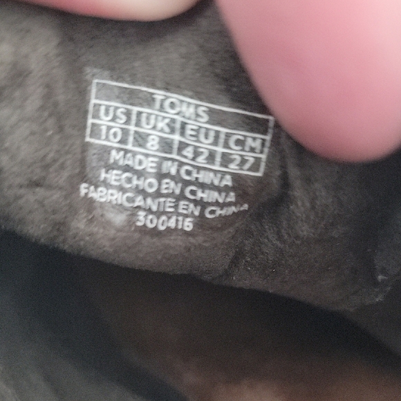 Toms Olive Brown Wedge Shoes with Lace-Up Design - Picture 6 of 7